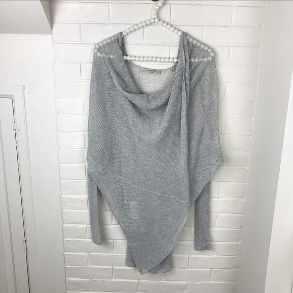 All Saints Sweaters - {All Saints} Itat Grey Knit Shrug Cardigan